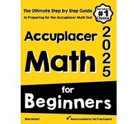 Reza Nazari Accuplacer Math for Beginners (Tascabile)