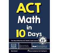 Reza Nazari ACT Math in 10 Days (Tascabile)