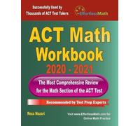 Reza Nazari ACT Math Workbook 2020 - 2021 (Tascabile)