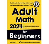 Reza Nazari Adult Math for Beginners (Tascabile)