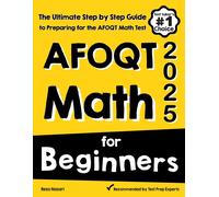 Reza Nazari AFOQT Math for Beginners: The Ultimate Step by Step Guid (Tascabile)