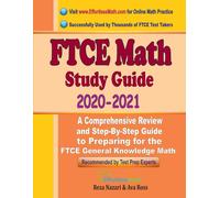 Reza Nazari Ava FTCE Math Study Guide 2020 - 2021: A Comprehensive R (Tascabile)
