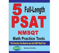Reza Nazari Ava Ross 5 Full Length PSAT / NMSQT Math Practice Tests (Tascabile)
