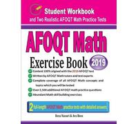 Reza Nazari Ava Ross AFOQT Math Exercise Book (Tascabile)