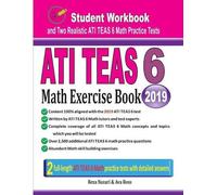 Reza Nazari Ava Ross ATI TEAS 6 Math Exercise Book (Tascabile)