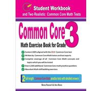 Reza Nazari Ava Ross Common Core Math Exercise Book for Grade 3 (Tascabile)