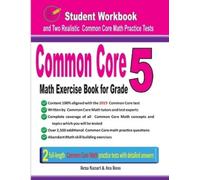 Reza Nazari Ava Ross Common Core Math Exercise Book for Grade 5 (Tascabile)