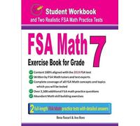 Reza Nazari Ava Ross FSA Math Exercise Book for Grade 7 (Tascabile)
