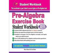 Reza Nazari Ava Ross Pre-Algebra Exercise Book: Student Workbook (Tascabile)