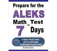 Reza Nazari Ava Ross Prepare for the ALEKS Math Test in 7 Days (Tascabile)