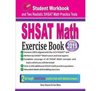 Reza Nazari Ava Ross SHSAT Math Exercise Book (Tascabile)