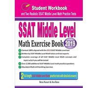 Reza Nazari Ava Ross SSAT Middle Level Math Exercise Book (Tascabile)