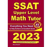 Reza Nazari Ava Ross SSAT Upper Level Math Tutor (Tascabile)
