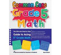 Reza Nazari Common Core Grade 5 Math (Tascabile)