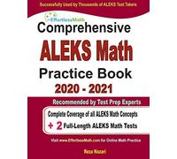 Reza Nazari Comprehensive ALEKS Math Practice Book 2020 - 2021 (Tascabile)