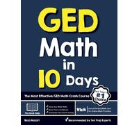 Reza Nazari GED Math in 10 Days (Tascabile)