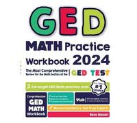 Reza Nazari GED Math Practice Workbook (Tascabile)