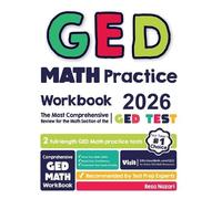 Reza Nazari GED Math Practice Workbook (Tascabile)