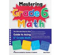 Reza Nazari Mastering Grade 6 Math (Tascabile)