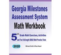 Reza Nazari Mic Georgia Milestones Assessment System Math Workbook: (Tascabile)
