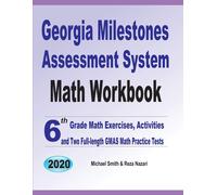 Reza Nazari Mic Georgia Milestones Assessment System Math Workbook: (Tascabile)
