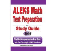 Reza Nazari Michael Smit ALEKS Math Test Preparation and study guid (Tascabile)