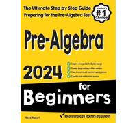 Reza Nazari Pre-Algebra for Beginners (Tascabile)