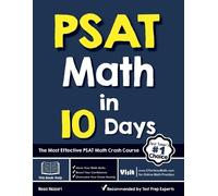 Reza Nazari PSAT Math in 10 Days (Tascabile)