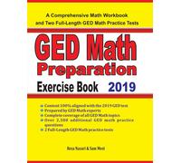 Reza Nazari Sam GED Math Preparation Exercise Book: A Comprehensive (Tascabile)