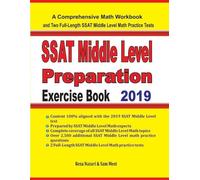 Reza Nazari Sam Mes SSAT Middle Level Math Preparation Exercise Boo (Tascabile)