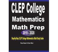 Reza Nazari Sam Mest CLEP College Mathematics Math Prep 2019 - 2020 (Tascabile)
