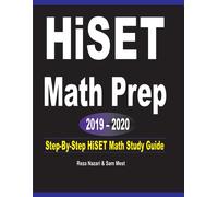 Reza Nazari Sam Mest HISET Math Prep 2019 - 2020 (Tascabile)