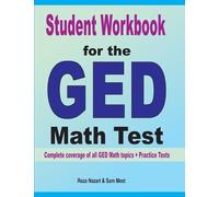 Reza Nazari Sam Mest Student Workbook for the GED Math Test (Tascabile)