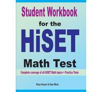 Reza Nazari Sam Mest Student Workbook for the HISET Math Test (Tascabile)