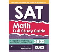 Reza Nazari SAT Math Full Study Guide (Tascabile)