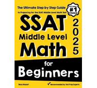 Reza Nazari SSAT Middle Level Math for Beginners (Tascabile)