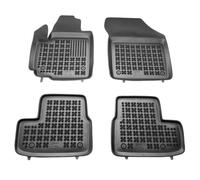Gomma Tappetini Auto Rezaw-Plast per Opel Agila II B 2008-2014 set di tappeti pe