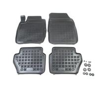 Rezaw - Plast Tappetini in Gomma, Set 4 Pezzi (2 pz Anteriori, 2X Posteriore), compatibile con Ford Fiesta VI od r. 2008