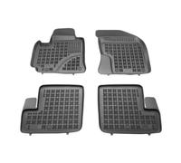 Rezaw - Plast Tappetini in Gomma, Set 4 Pezzi (2 pz Anteriori, 2X Posteriore), Toyota RAV4 II 2000-2005