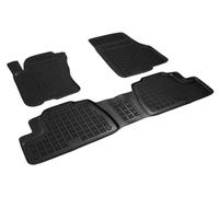 Rezaw Plast Tappetini auto REZ201703 in gomma neri per Mercedes M Classe W163 1997-2005 set