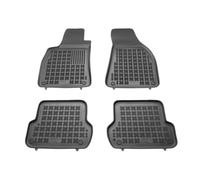 Tappetino in gomma nera in 4 pezzi per SEAT Exeo anno 2008-2013