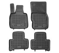 REZAW - PLAST Tappetini antiscivolo per auto, adatti per Alfa Romeo Stelvio dal 2016, protezione completa per la vostra auto in tutte le condizioni atmosferiche, con tappetini in gomma antiscivolo