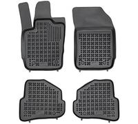 REZAW - PLAST Tappetini in gomma per auto adatto per Audi A1 I (8X) 2010-2018 Migliorate il vostro comfort di viaggio con il tappetino antiscivolo per auto - tappetino per auto per tutte le stagioni,