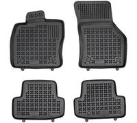 REZAW - PLAST Tappetini in gomma per auto adatto per Audi Q2 dal 2016 Migliorate il vostro comfort di viaggio con il tappetino antiscivolo per auto - tappetino per auto per tutte le stagioni, protezio