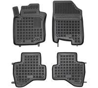 Gomma Tappetini Auto Rezaw-Plast per Citroen C1 I 2008-2014 set di tappeti per p