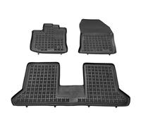 REZAW - PLAST Tappetini in gomma per auto adatto per Dacia Dokker 2012-2021 Migliorate il vostro comfort di viaggio con il tappetino antiscivolo per auto - tappetino per auto per tutte le stagioni, pr