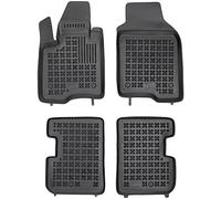 REZAW - PLAST Tappetini in gomma per auto adatto per Fiat Panda III dal 2012 Migliorate il vostro comfort di viaggio con il tappetino antiscivolo per auto - tappetino per auto per tutte le stagioni, p
