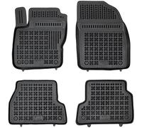 REZAW - PLAST Tappetini in gomma per auto adatto per Ford Focus II 2005-2011 Migliorate il vostro comfort di viaggio con il tappetino antiscivolo per auto - tappetino per auto per tutte le stagioni, p