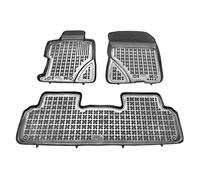 REZAW - PLAST Tappetini in gomma per auto adatto per Honda Civic VIII 2006-2011 Migliorate il vostro comfort di viaggio con il tappetino antiscivolo per auto - tappetino per auto per tutte le stagioni