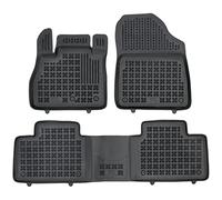 REZAW - PLAST Tappetini in gomma per auto adatto per Renault Scenic IV 2016-2020 Migliorate il vostro comfort di viaggio con il tappetino antiscivolo per auto - tappetino per auto per tutte le stagion